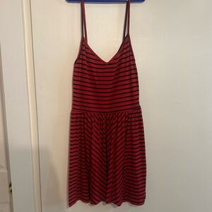 Billabong red striped dress